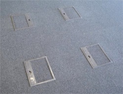 hinged access covers